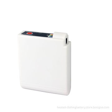 Portable 7.4v Li-ion Heated Jacket Battery 4400mah With Digital Display